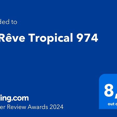 Le Reve Tropical 974 Apartment Trois Bassins Екстериор снимка